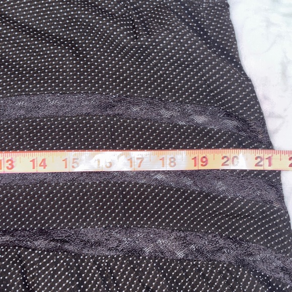 Intimately by Free People boho Polka Dot slip dress with lace inserts sz large - Picture 10 of 15